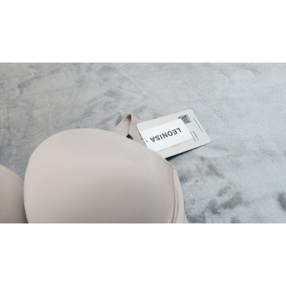 Leonisa 360 Strapless Contouring Bra Size 36DD Beige - Picture 2 of 6